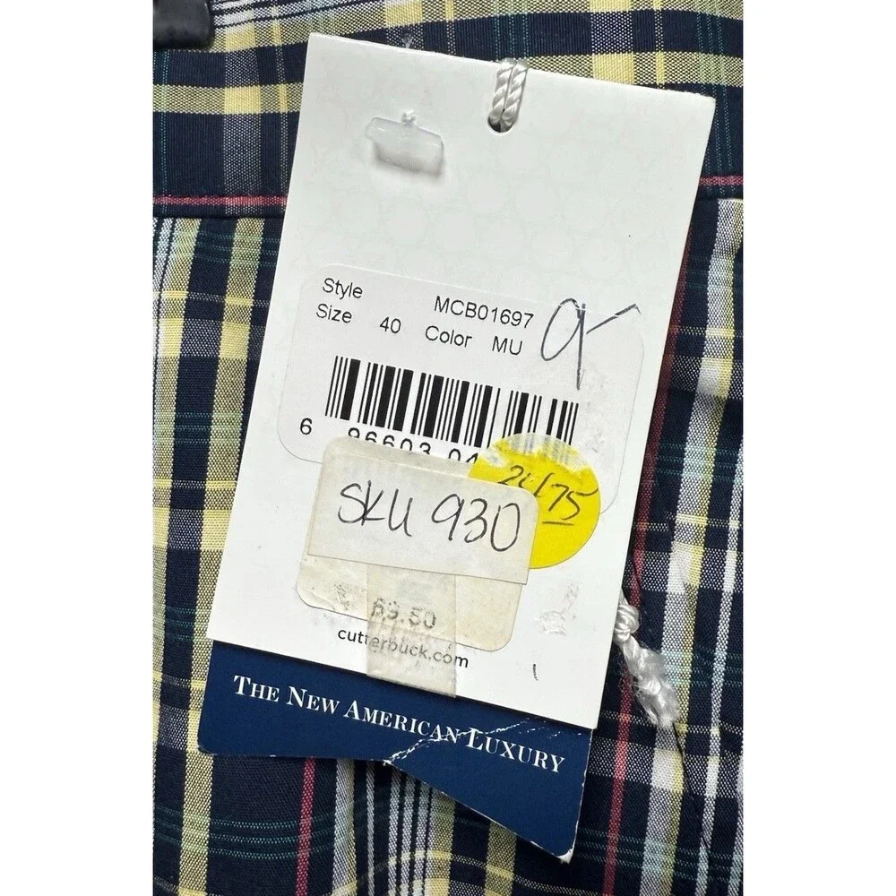 NWT Men’s Cutter & Buck Shorts Size 40
